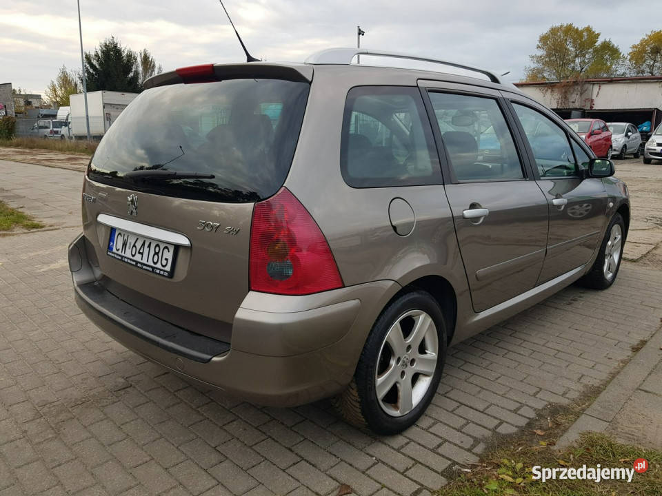 Peugeot 307 SW 16 Benzyna 7 osób Automat Włocławek