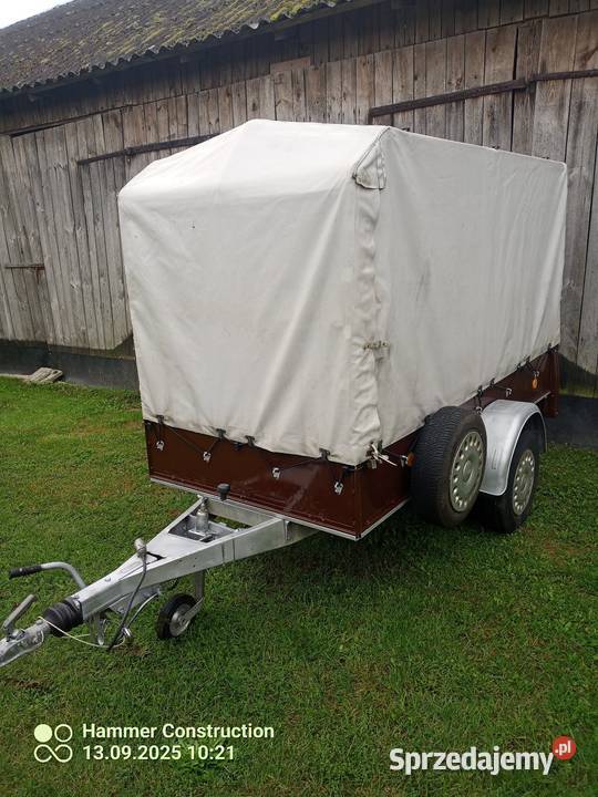 Sprzedam Przyczepkę samochodową Dmc 750 Rok produkcji 1985