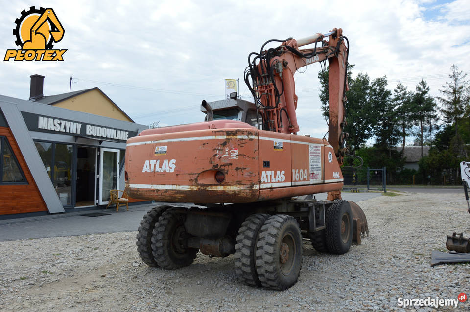 Koparka ATLAS 1604 2002 osprzęt 21t BRUTTO Złoczew