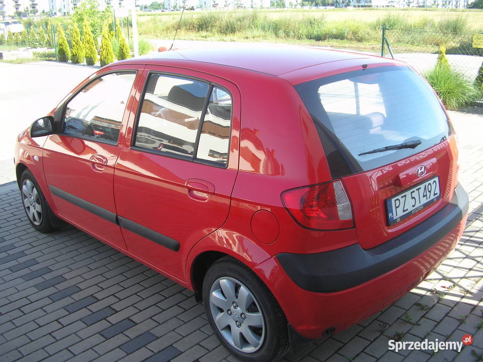 Hyundai Getz 11 Gazklimatyzacja 2008r Getz Swarzędz