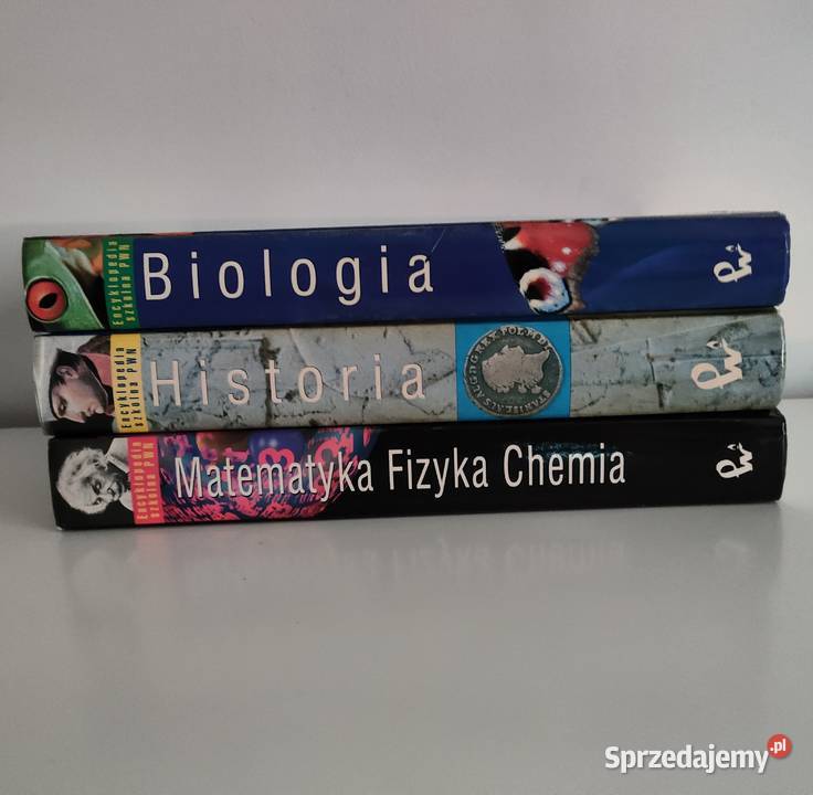 Encyklopedia szkolna PWN 3 tomy