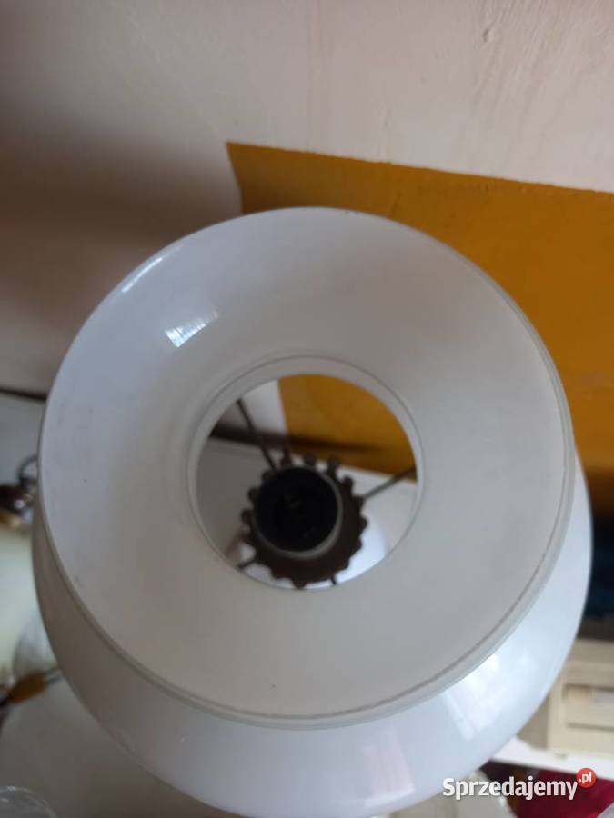 Lampa na stolik biała Jasło sprzedam