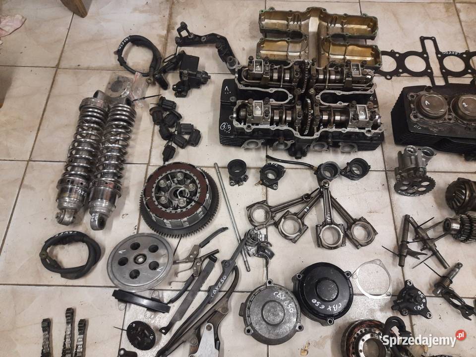 Honda CBX 650 silnik części głowica cylinder Jelenia Góra sprzedam