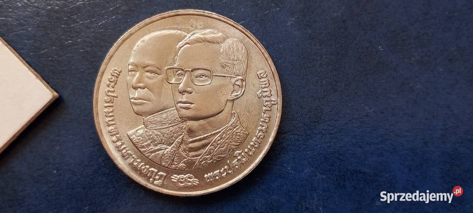 Stare monety 10 baht 1991 Tajlandia Lesko