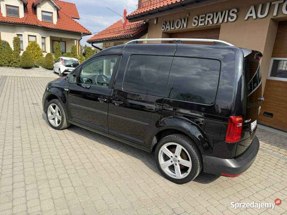 Volkswagen Caddy 20 TDI 102 Klimatyzacja Serwis 1968cm3 śląskie Orzech