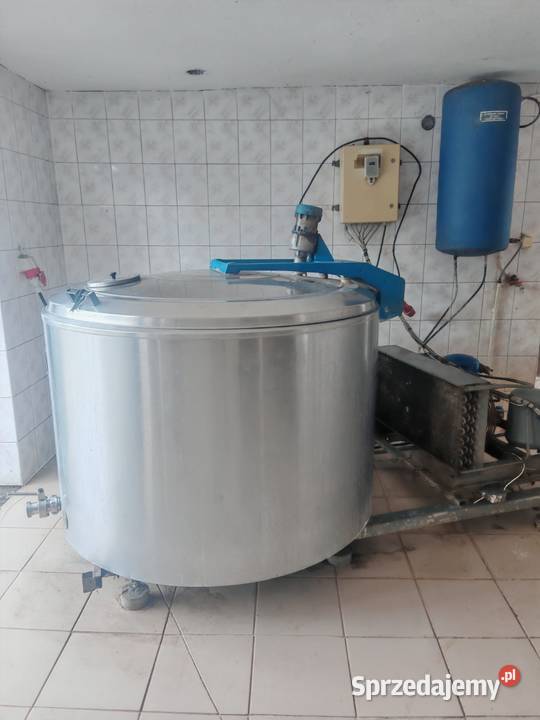 Zbiornik baniak na mleko 1000 alfa laval Stawiski
