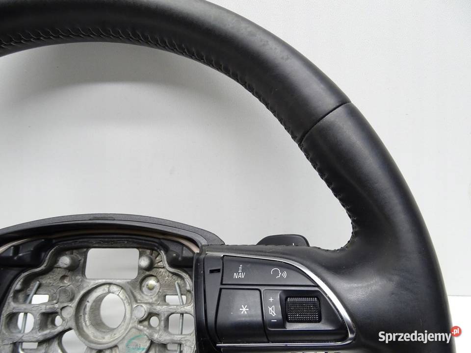 KIEROWNICA SKÓRA MULTIFUNKCJA ŁOPATKI 4G0419091P