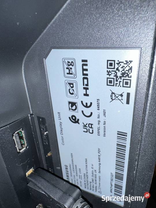 Monitor Samsung Odyssey 144 Hz Chojnik sprzedam