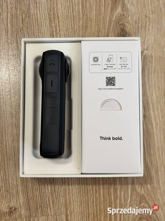 Kamera sportowa Insta360 X4 lubuskie Zielona Góra sprzedam