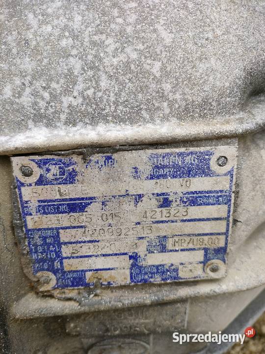 Skrzynia biegów Renault mascott 30 6 biegów łódzkie Radomsko