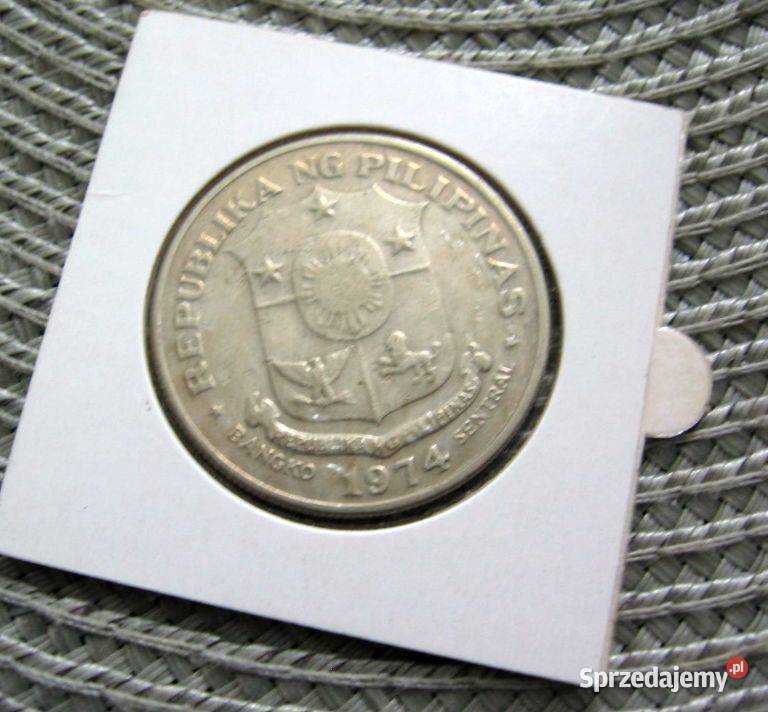 Filipiny 1 Piso 1974r Jose Rizal Numizmatyka Kalisz sprzedam
