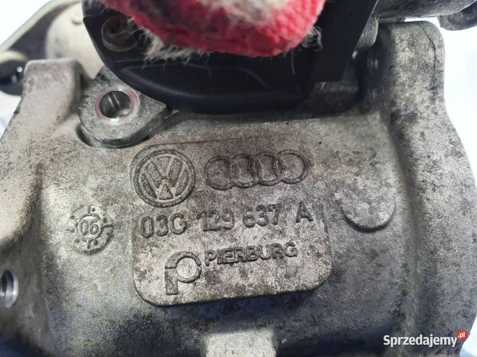 ZAWÓR EGR VOLKSWAGEN POLO 6N 03G129637A osobowe