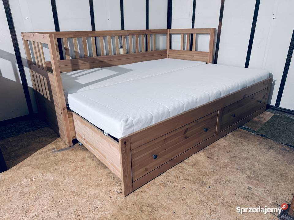 Łóżko leżanka IKEA HEMNES Lite drzewo Sosna 2