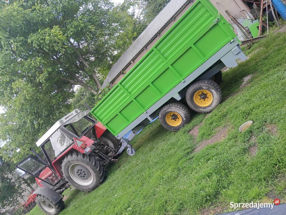 Przyczepa tandem 2 osiowy sztywny