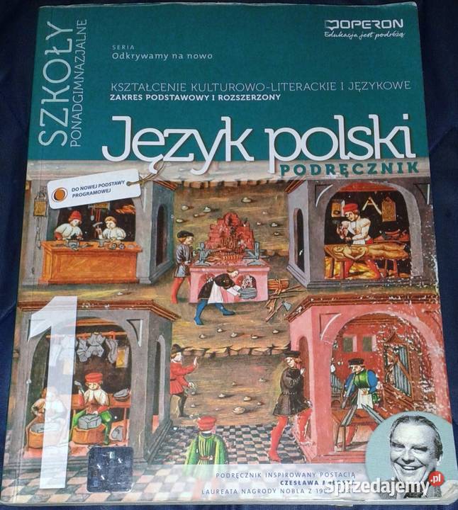 Odkrywamy na nowo 1 Język polski Podręcznik Chełm sprzedam