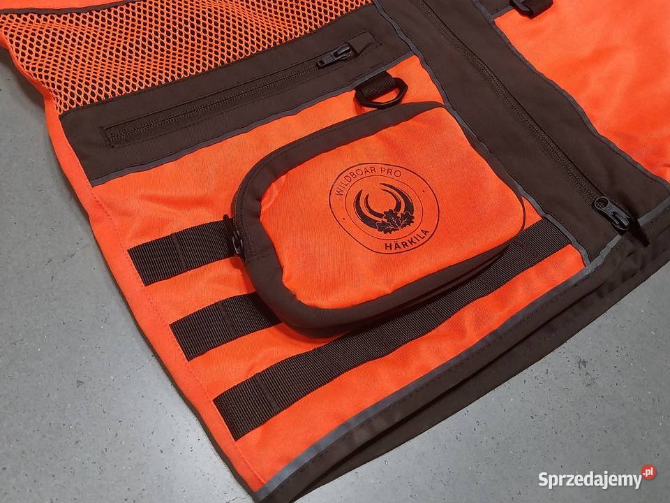 Kamizelka Harkila Wildboar Pro Orange blaze Brow Sport i Wypoczynek Czeladź