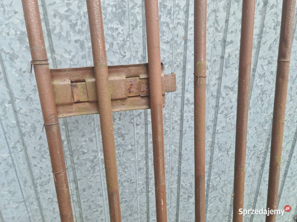 Furtka metalowa z demontażu śląskie Częstochowa