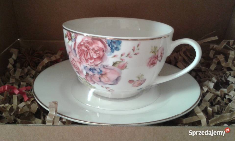 Filiżanka porcelanowa 200 ml ze spodkiem ALTOM Warszawa sprzedam