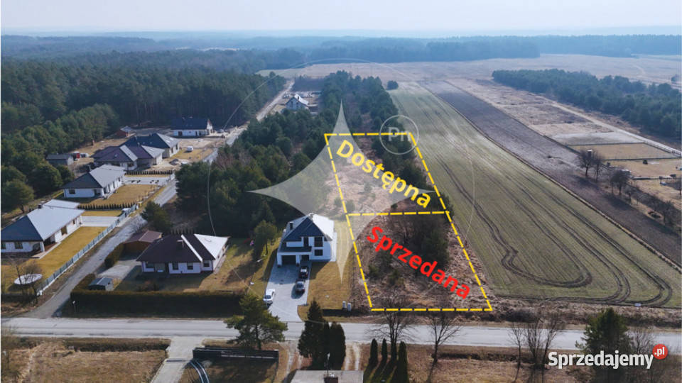 Budowlana działka pod dom Rabinówka