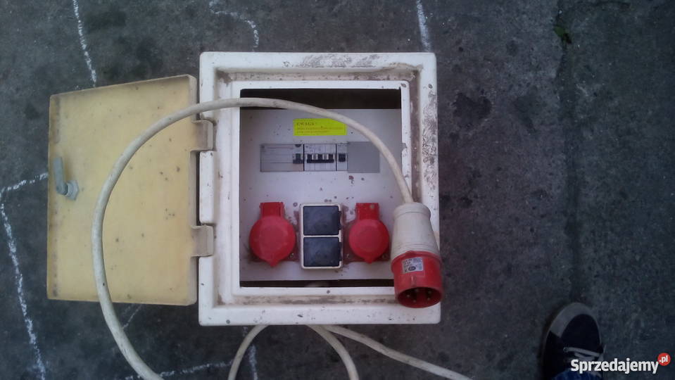 Elektryczna skrzynka budowlana rozdzielnia małopolskie Skawina