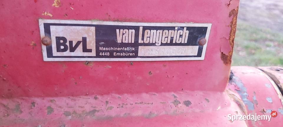 Pług van Lengerich 3 skibowy obrotowy Walidrogi sprzedam