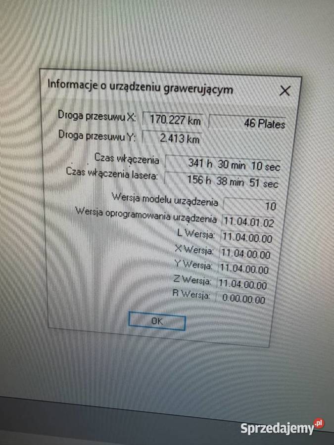 Laser Trotec Speedy 100 60 Watt 2020 przystawka małopolskie Kraków