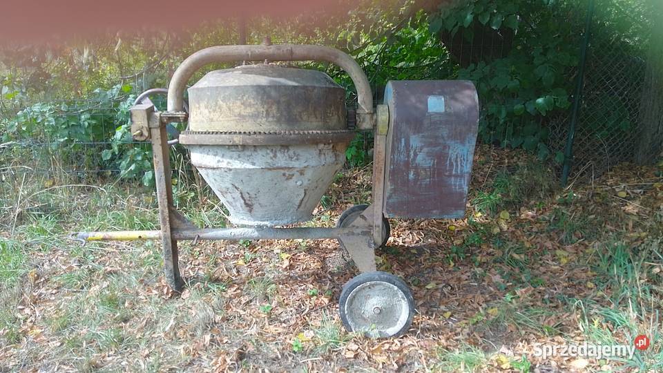 BETONIARKA 150L bez silnika Strzegom