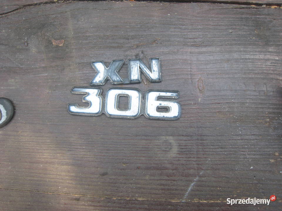 Emblemat klapy tylnej tył Peugeot 306 xn Kraków