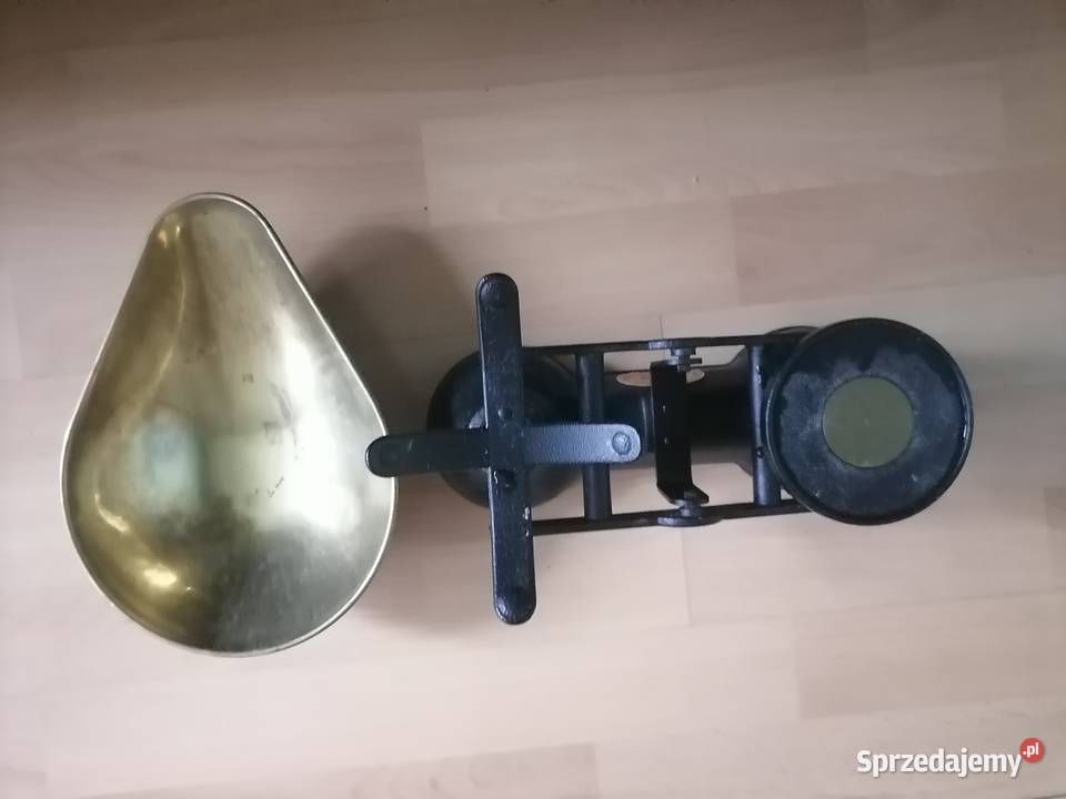 Stara waga szalkowa Antyki Kraków