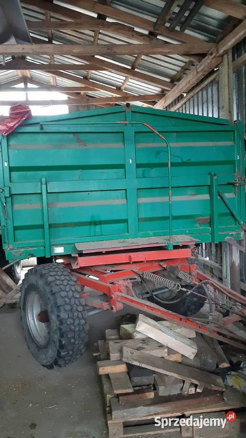 Przyczepa wywrotka HL 6011 IFA 8011 8 ton Przyczepy rolnicze Iława