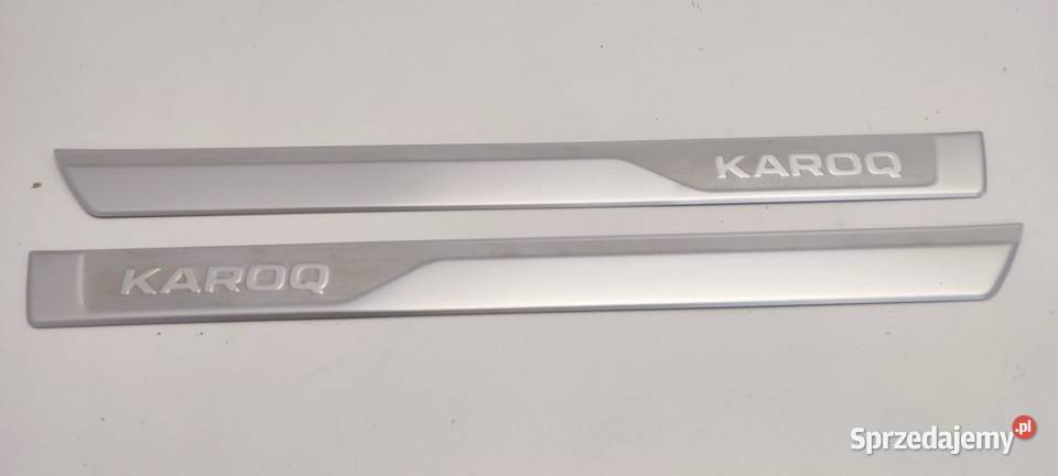 SKODA KAROQ LISTWY PROGOWE PRZÓD KOMPLET