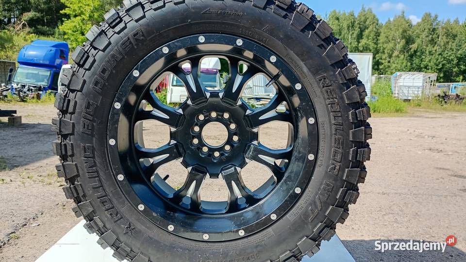 Kol9 felga opona jeep Wranglera jk 35x125 R20 20cale Mojusz