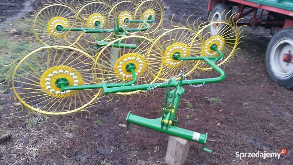 Zgrabiarka zawieszana gwiazdowa 4ka Przewracarka nieuszkodzony Mircze sprzedam