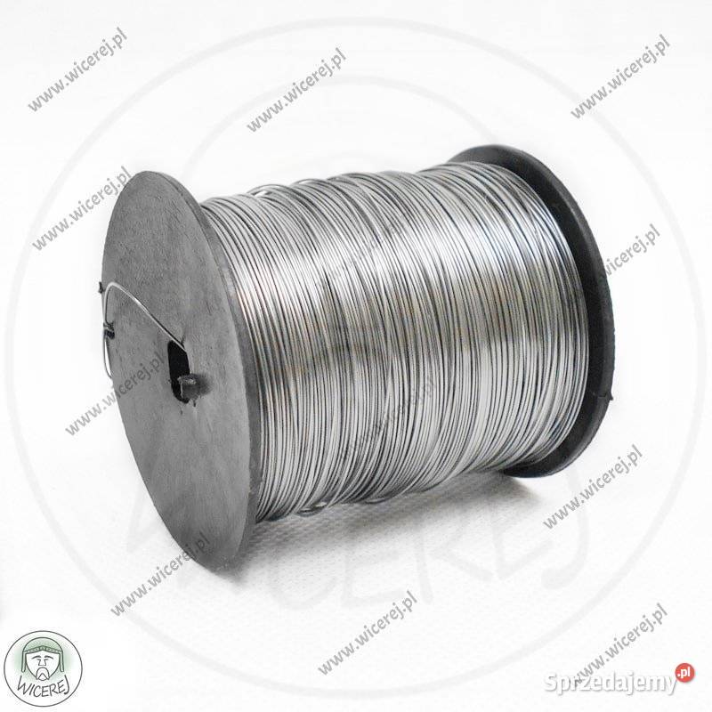 Drut pszczelarski do ramek 04mm 500g Ocynkowany Jaśliska sprzedam