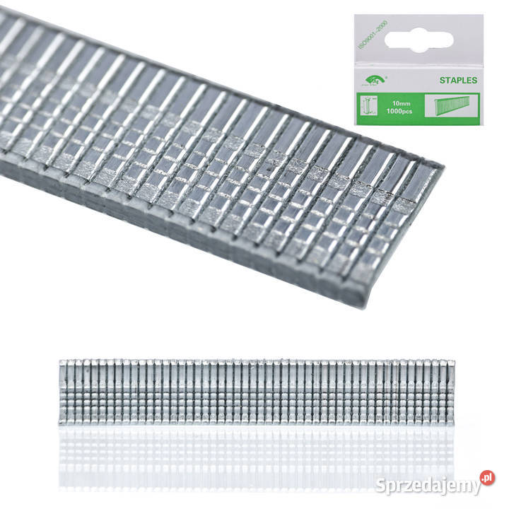 Zszywki do Takera Typ T 10mm 1000 09mm Grubość Ludźmierz