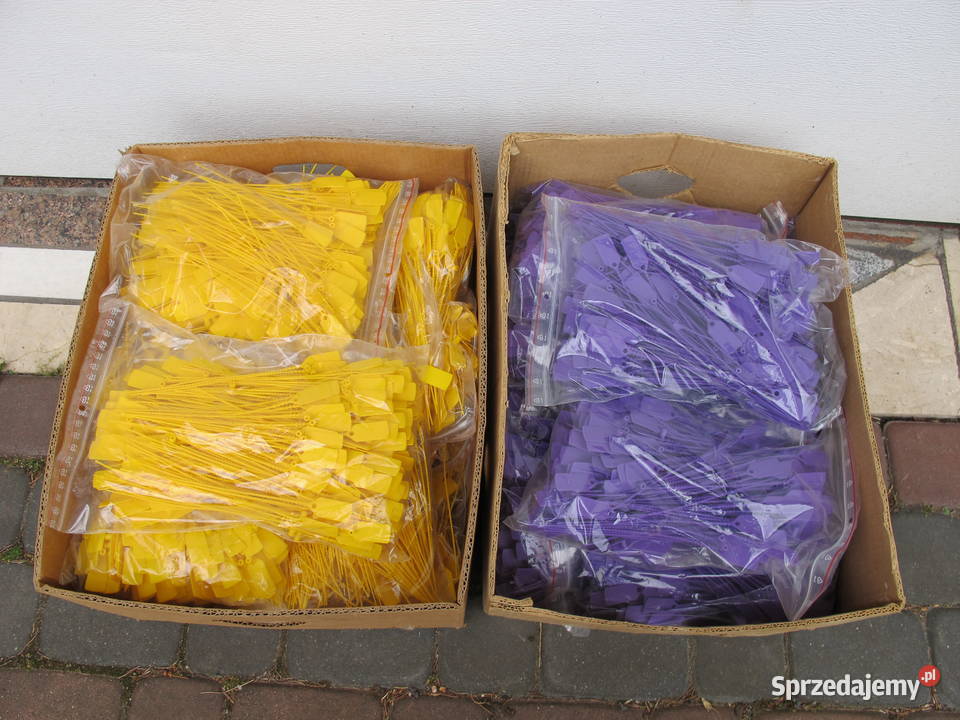 Plomba plomby zabezpieczające plastikowe Borzechowo