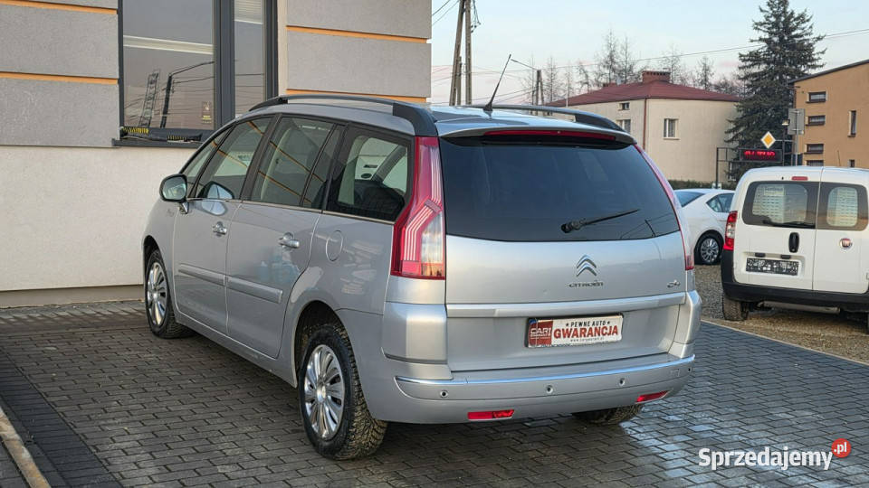 Citroen C4 Grand Picasso 7osobowy 16 hdi niski srebrny śląskie Chełm Śląski sprzedam