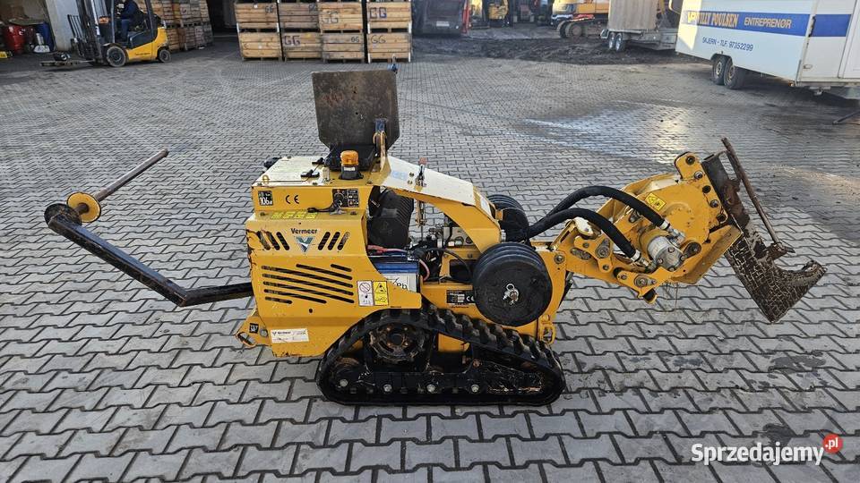 Pługoukładacz Vermeer SPX25 wibropług plug Gąsiennice sprzedam