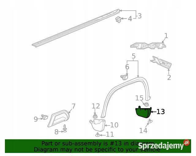 GM CHEVY SILVERADO SIERRA OSŁONA PRZECIWBŁOTNA Pleszew