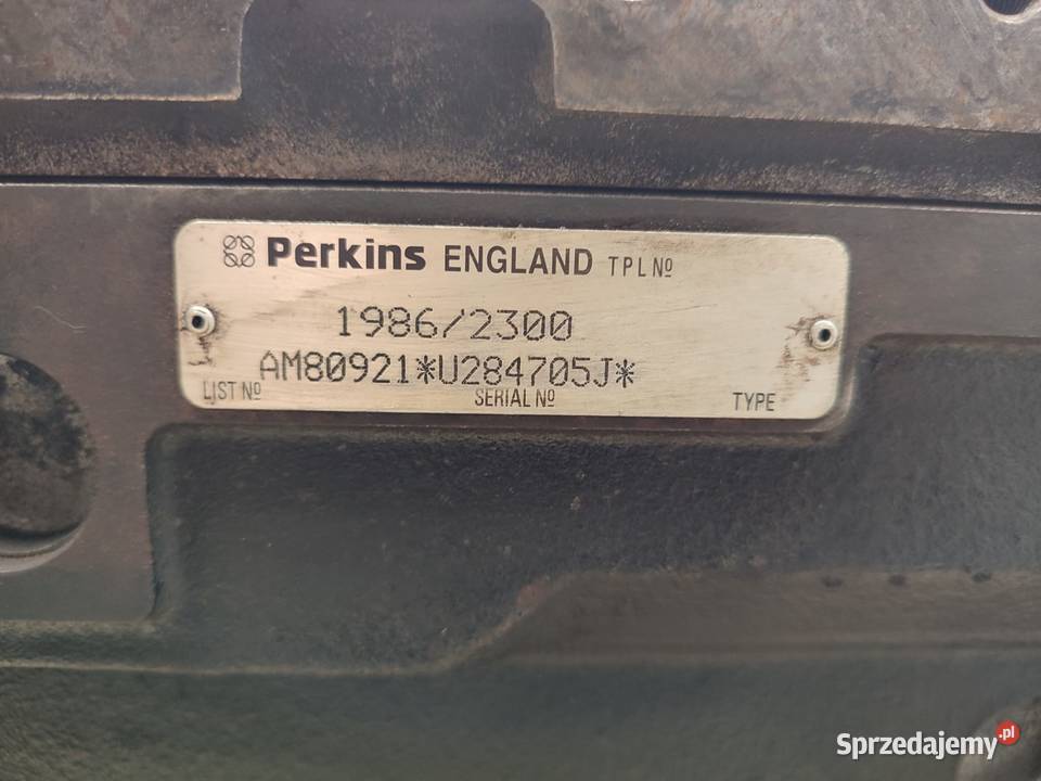 Silnik PERKINS AM 1986 2300 Wilkowo