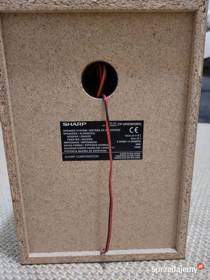Mini wieża stereo Sharp XLUH220H mazowieckie Warszawa