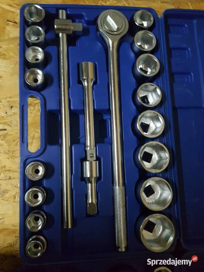 KLUCZE NASADOWE 21el 34 6kątne 1950mm Głogowa