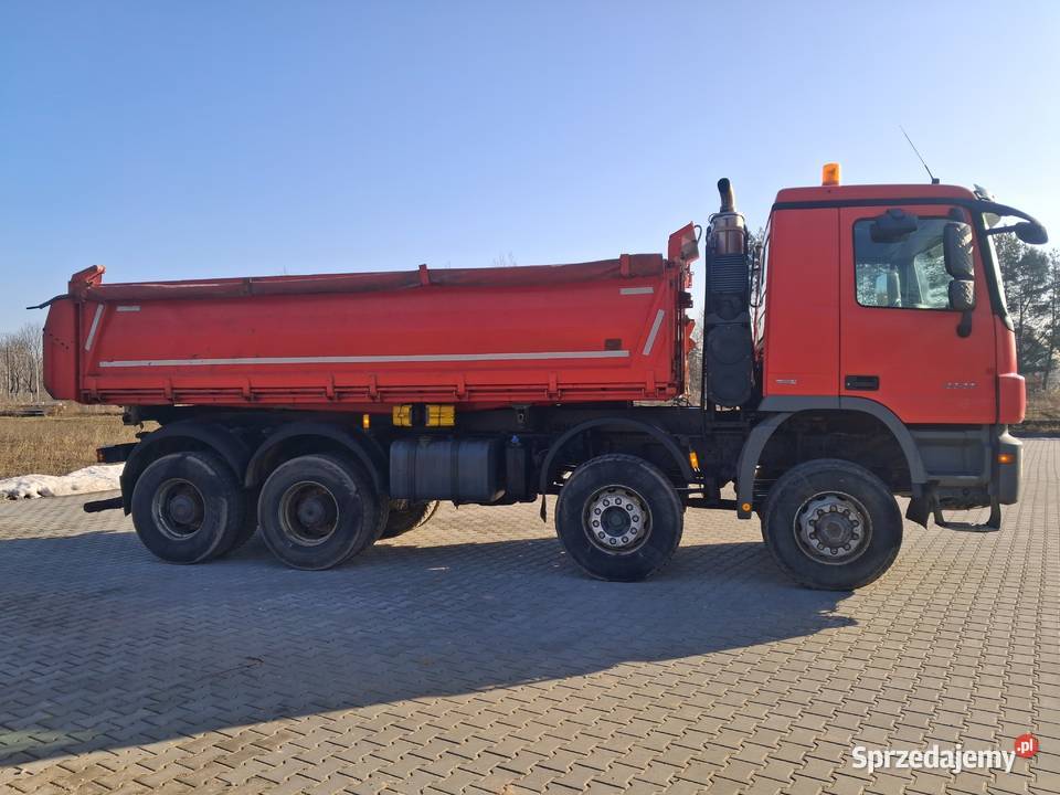 Wywrotka Mercedes Actros 4141 8x6 Meiller Kipper Mińsk Mazowiecki