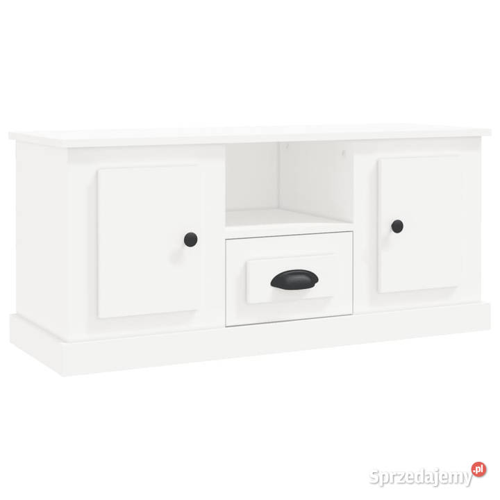 Szafka pod TV biała 100x355x45 materiał Warszawa
