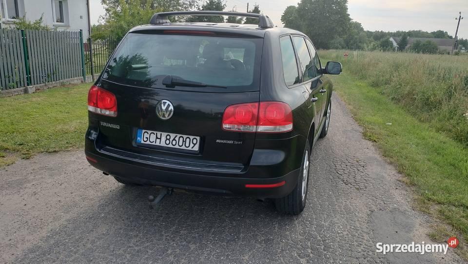 Volkswagen Touareg z gazem zamontowaną Sielsko