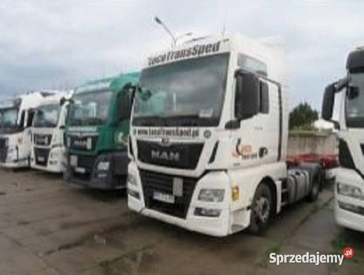 Syndyk sprzeda ciągnik siodłowy MAN TGX 2018 Syndyk sprzeda Poznań