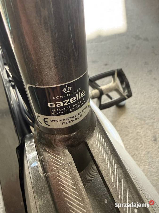 Rower elektryczny Gazelle Dębica sprzedam