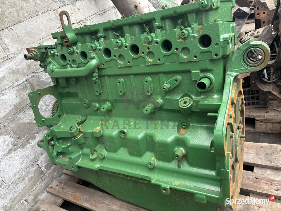 John Deere 6068 68l blok silnika wał tłoki Jastrzębniki sprzedam