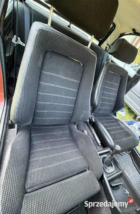 BMW E21 Recaro LX fishnet tylna kanapa komplet Fotele i kanapy śląskie Mszana sprzedam