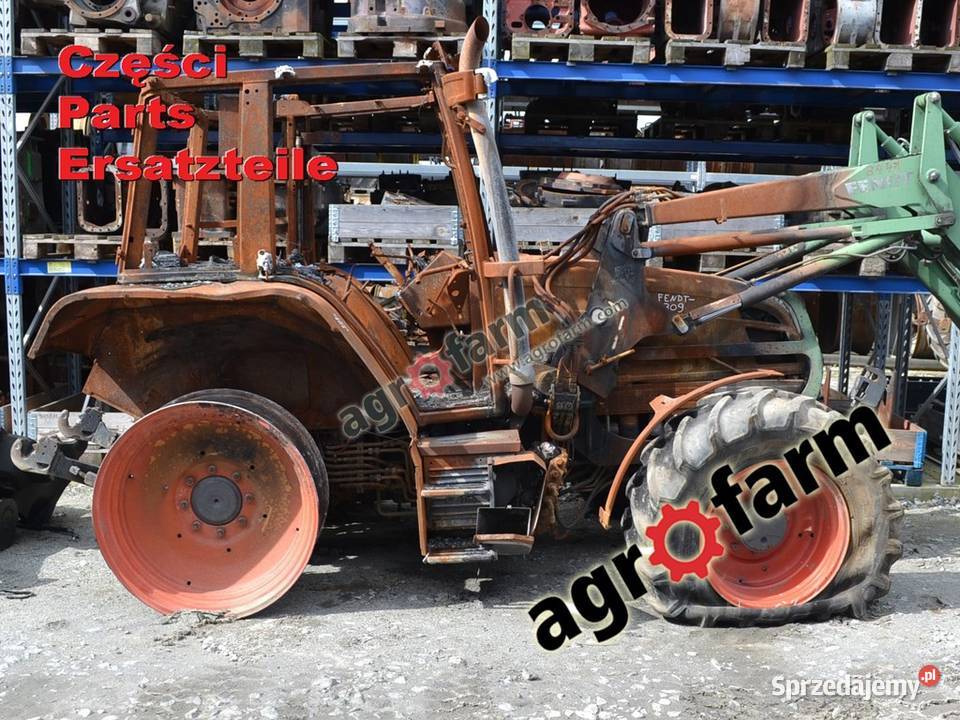 Fendt 309 C części skrzynia biegów zwolnica oś dolnośląskie Byków
